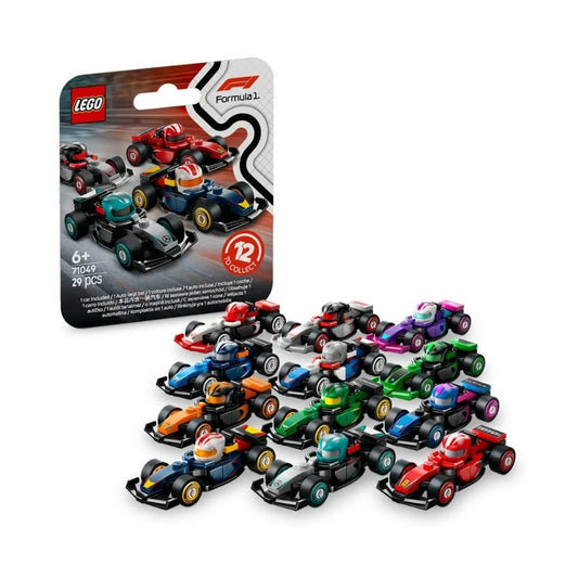 LEGO Minifigures F1 Collectible Race Cars